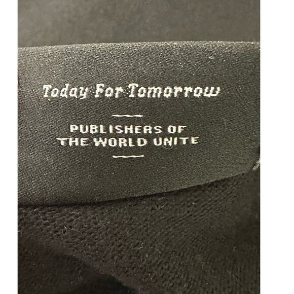 Publish black pink flower print long sleeves sweatshirt size Small - Picture 5 of 12